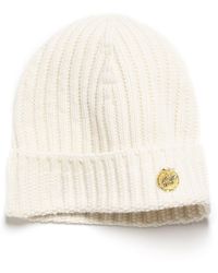 Barrie - Beanie Hat In Cashmere To Be Personalised With A Zodiac Medal - Lyst