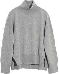 Barrie - Iconic Oversized Roll-neck Cashmere Jumper - Lyst