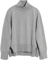 Barrie - Iconic Oversized Roll-neck Cashmere Jumper - Lyst