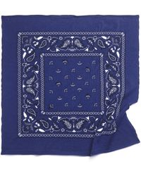 Barrie - Bandana In Cashmere And Cotton - Lyst