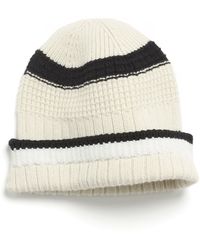 Barrie - Textured Beanie Hat In Cashmere - Lyst