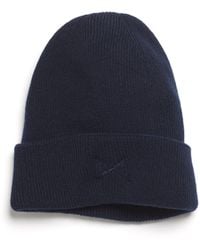 Barrie - Cashmere Beanie With Embroidered Logo - Lyst