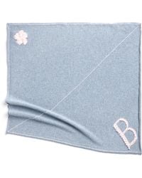 Barrie - Cashmere Scarf With Details - Lyst