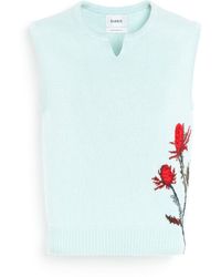 Barrie - Thistle Motif Cashmere Top - Lyst