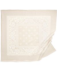 Barrie - Bandana In Cashmere And Cotton - Lyst