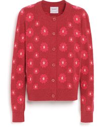 Barrie - Poppy Cashmere And Cotton Cardigan - Lyst