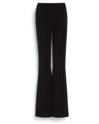 Barrie - Suede-effect Trousers In Cashmere And Cotton - Lyst