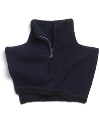 Barrie - Shearling Cashmere And Alpaca Collar - Lyst