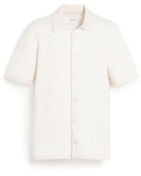 Barrie - Lightweight Cashmere And Wool Polo Shirt - Lyst