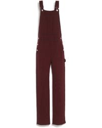 Barrie - Denim Overalls In Cashmere And Cotton - Lyst