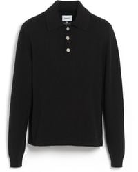 Barrie - B Label Polo-collar Sweater In Cashmere - Lyst