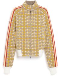 Barrie - Cashmere And Wool Jacket With Houndstooth Pattern - Lyst