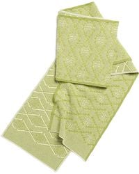 Barrie - Scarf In Cashmere With A Monogram Motif - Lyst