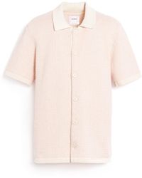 Barrie - Lightweight Cashmere And Wool Polo Shirt - Lyst