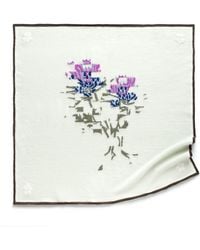 Barrie - Cashmere Scarf With Thistle Motif - Lyst