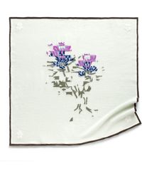 Barrie - Cashmere Scarf With Thistle Motif - Lyst