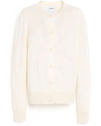 Barrie - Ultra-fine Cashmere And Cotton Cardigan - Lyst