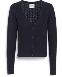 Barrie - Cashmere Lace Cardigan - Lyst