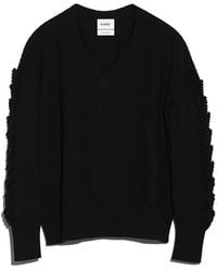 Barrie - Timeless V-Neck Cashmere Jumper - Lyst