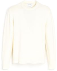 Barrie - Thistle Motif Cashmere Round-neck Sweater - Lyst