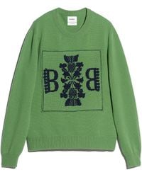 Barrie - 3d Cashmere Logo Round-neck Jumper - Lyst