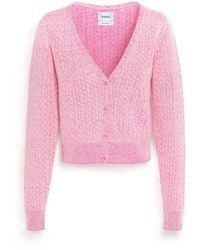 Barrie - Cashmere Lace Cardigan - Lyst