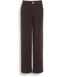 Barrie - Trousers In Chunky-knit Cashmere - Lyst
