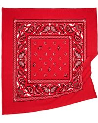 Barrie - Bandana In Cashmere And Cotton - Lyst