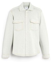Barrie - Cashmere And Cotton Denim Overshirt - Lyst