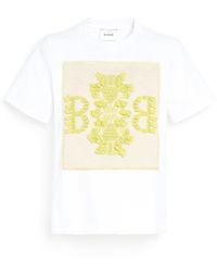 Barrie - T-shirt With Cashmere B Logo Patch - Lyst