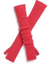 Barrie - Long Cashmere Fingerless Gloves - Lyst