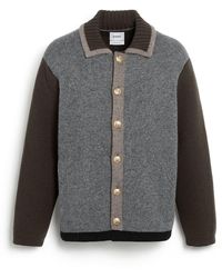 Barrie - Trompe-l''œil Jacket In Cashmere And Wool - Lyst