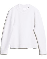 Barrie - Denim Cashmere And Cotton Jumper - Lyst