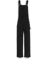 Barrie - Denim Overalls In Cashmere And Cotton - Lyst
