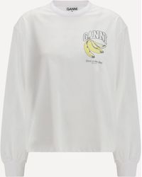 Ganni - T-Shirts - Lyst