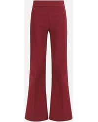 Avenue Montaigne - Viscose Palazzo Bellini Pants - Lyst
