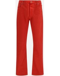 Versace - Straight-Leg Cotton Denim Jeans - Lyst