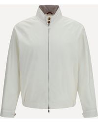 Brunello Cucinelli - Windproof Zip Jacket - Lyst