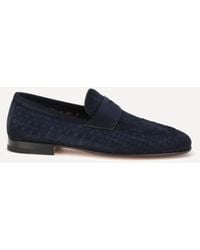 Santoni - Carlo Penny Loafers - Lyst