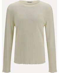 Our Legacy - Cotton-Blend Long-Sleeve Sweater - Lyst