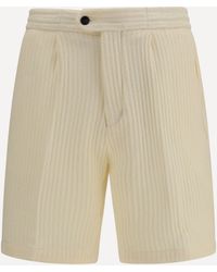Germano - Textured Shorts - Lyst
