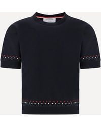 Thom Browne - Snowflakes T-Shirt - Lyst