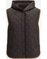 Brunello Cucinelli - Hooded Padded Gilet - Lyst