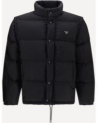 Prada - Re-Nylon Puffer Jacket - Lyst