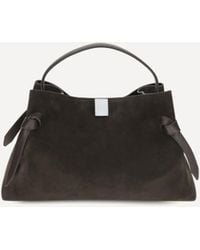 Yuzefi - Gyoza Suede Shoulder Bag - Lyst