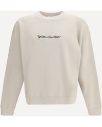 Off-White c/o Virgil Abloh - Script Arrow Crewneck Sweatshirt - Lyst