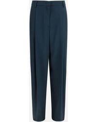 Giorgio Armani - Pleated Silk Pants - Lyst