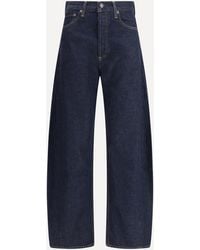 Agolde - Luna Pieced Taper Jeans High Waist Color Rinse - Lyst