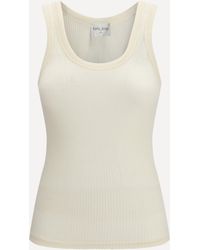 forte_forte - Forte_Forte Ribbed Wool Top - Lyst