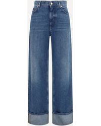 Dolce & Gabbana - Straight-Leg Five-Pocket Jeans - Lyst